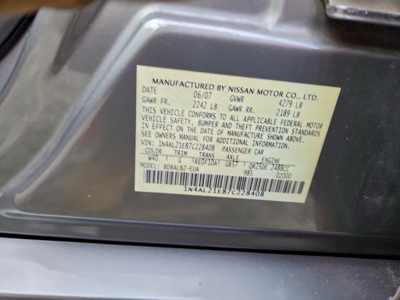 Nissan Altima 2.5 Image 7