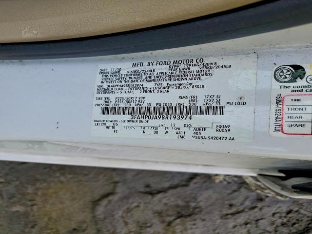 Ford Fusion Sel Image 5