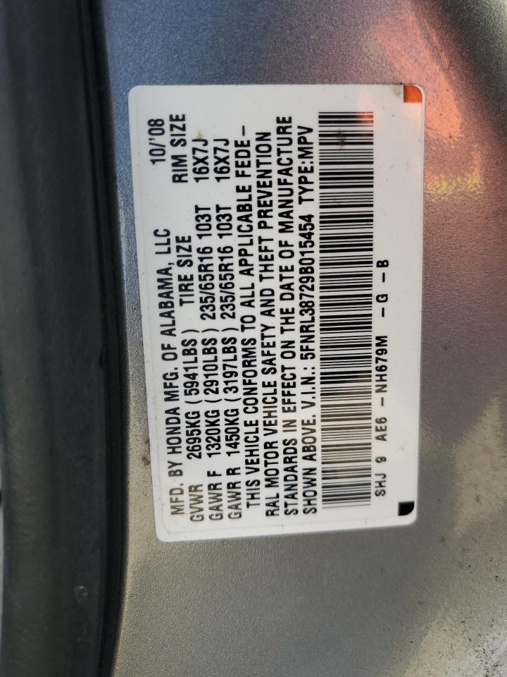 Honda Odyssey Exl Image 8