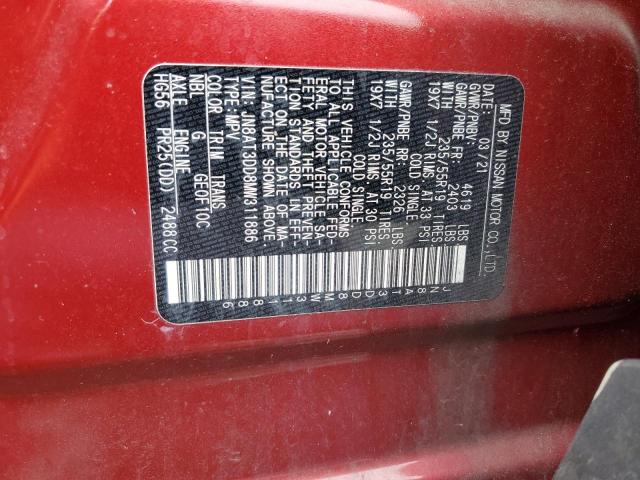 Nissan Rogue Platinum Image 8