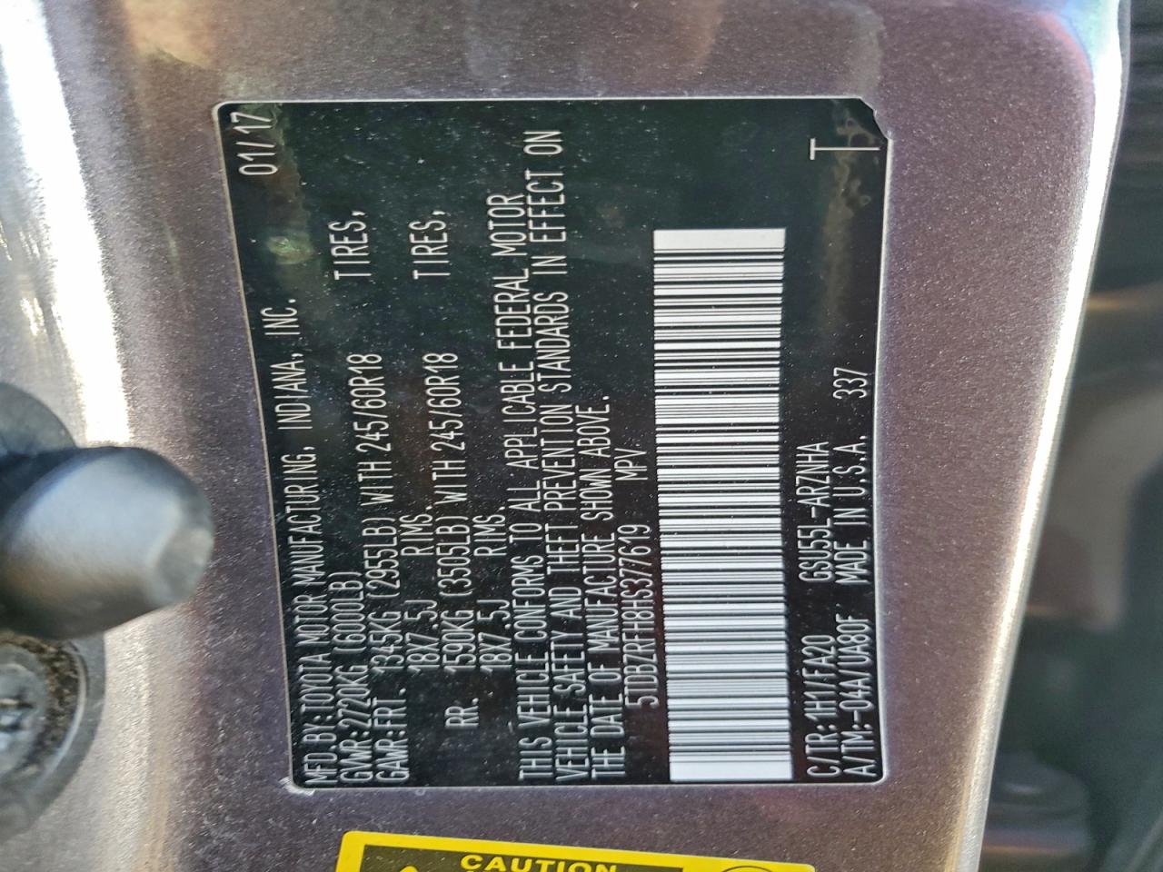 Toyota Highlander Le Image 5