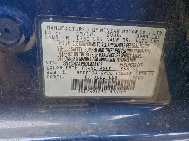 Nissan Versa S Image 9