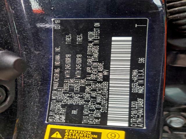 Toyota Highlander Se Image 9