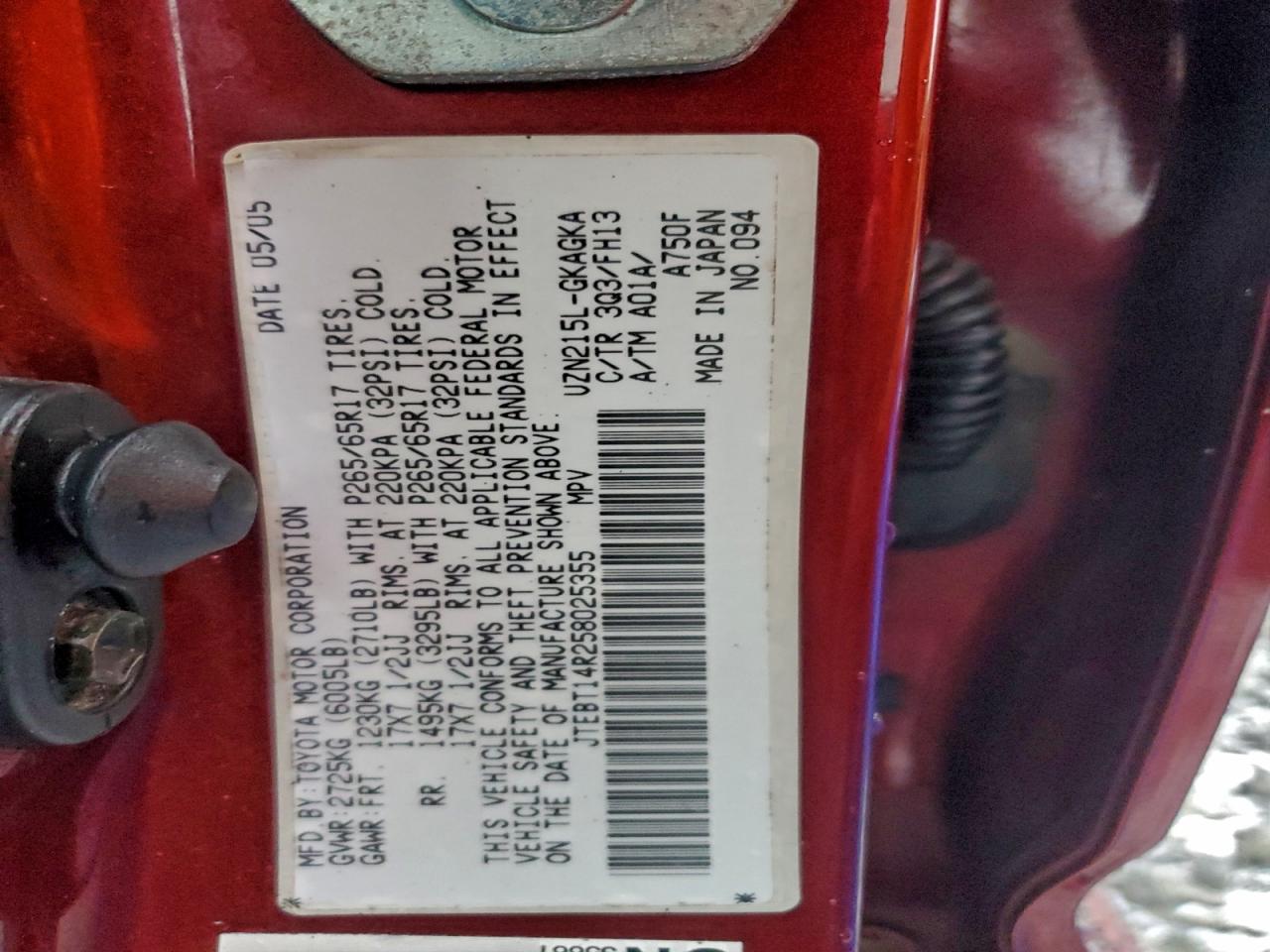 Toyota 4Runner Sr5 Image 12