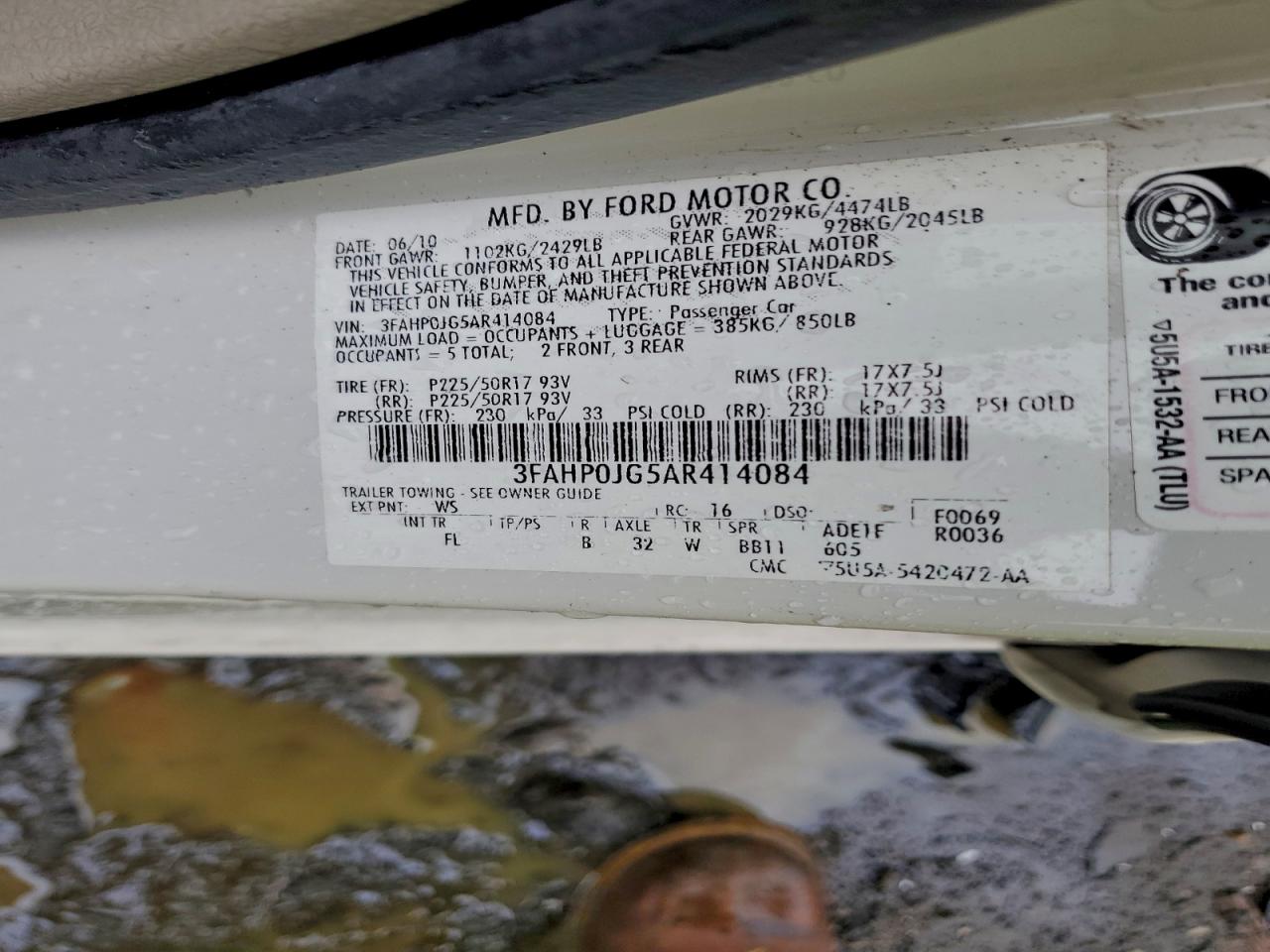 Ford Fusion Sel Image 11