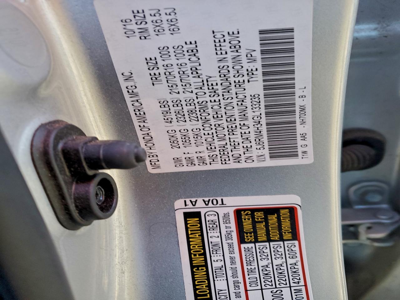 Honda Crv Lx Image 9