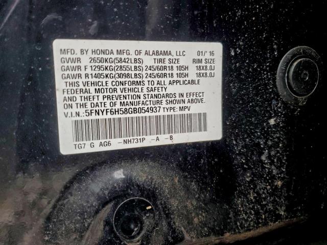 Honda Pilot Exl Image 7