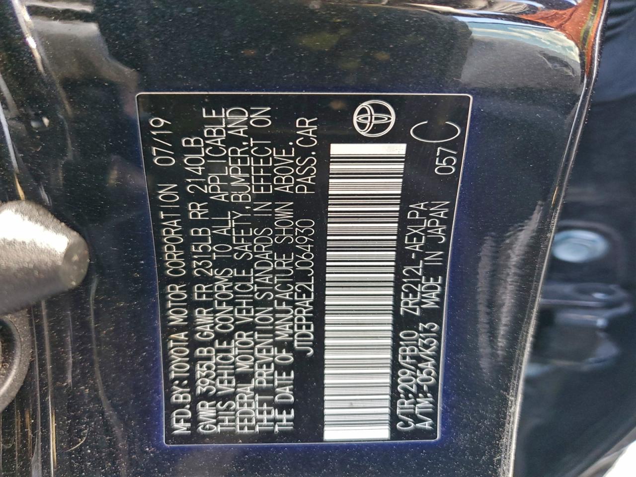 Toyota Corolla Le Image 11