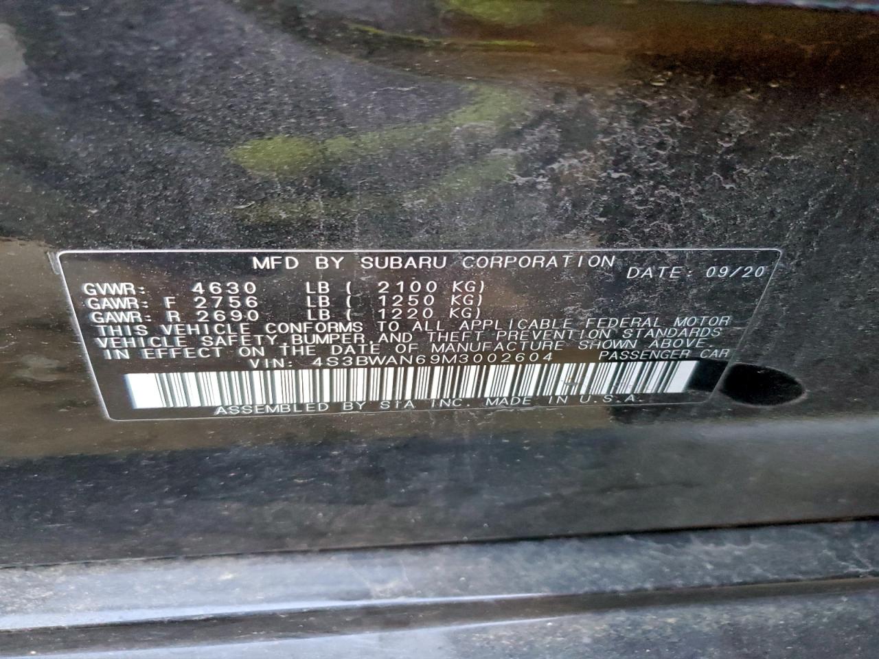 Subaru Legacy Limited Image 3