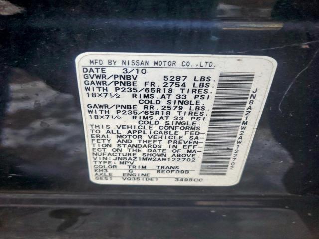 Nissan Murano S Image 10