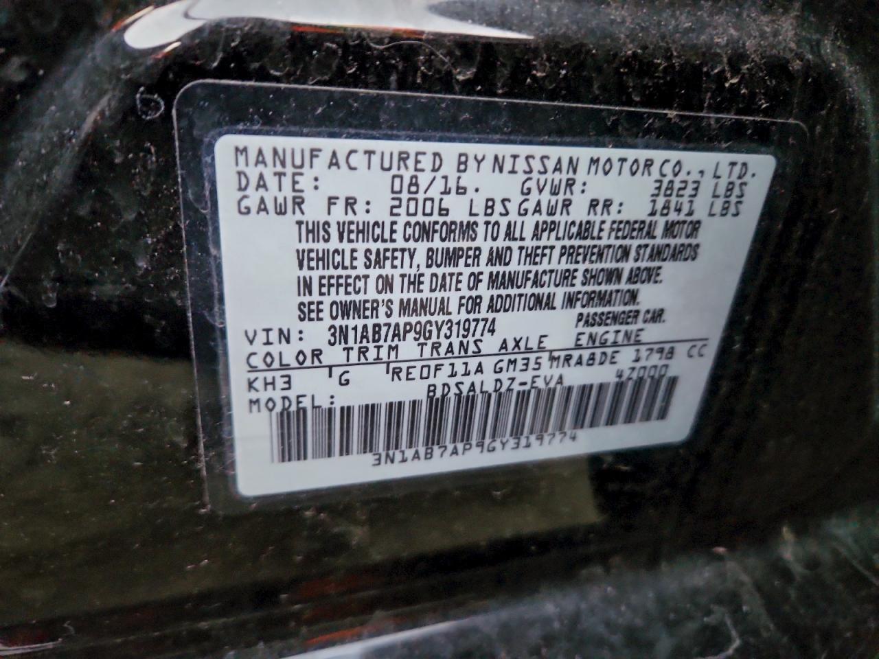 Nissan Sentra S Image 5