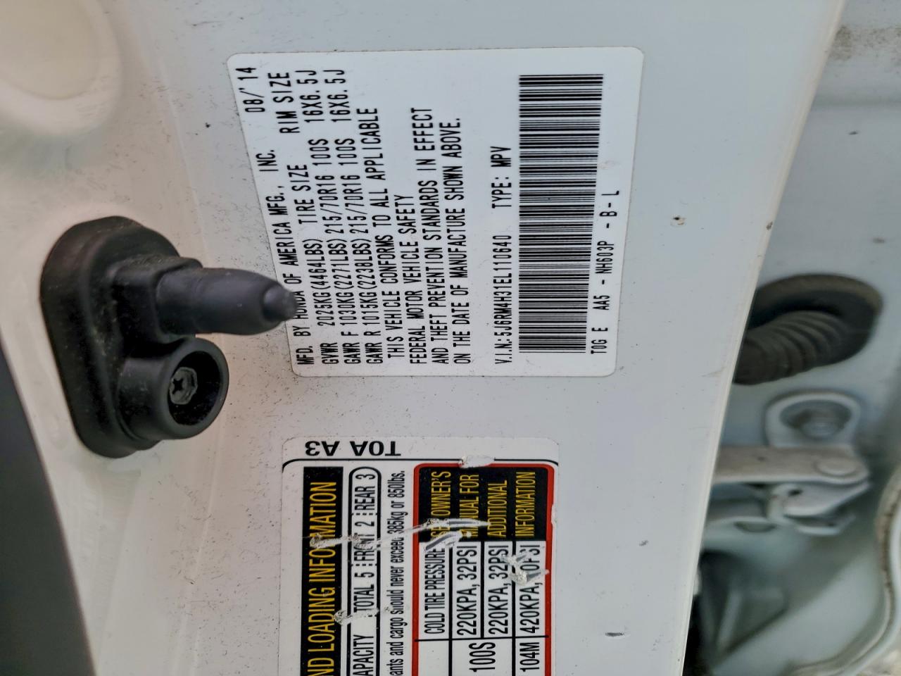 Honda Crv Lx Image 8