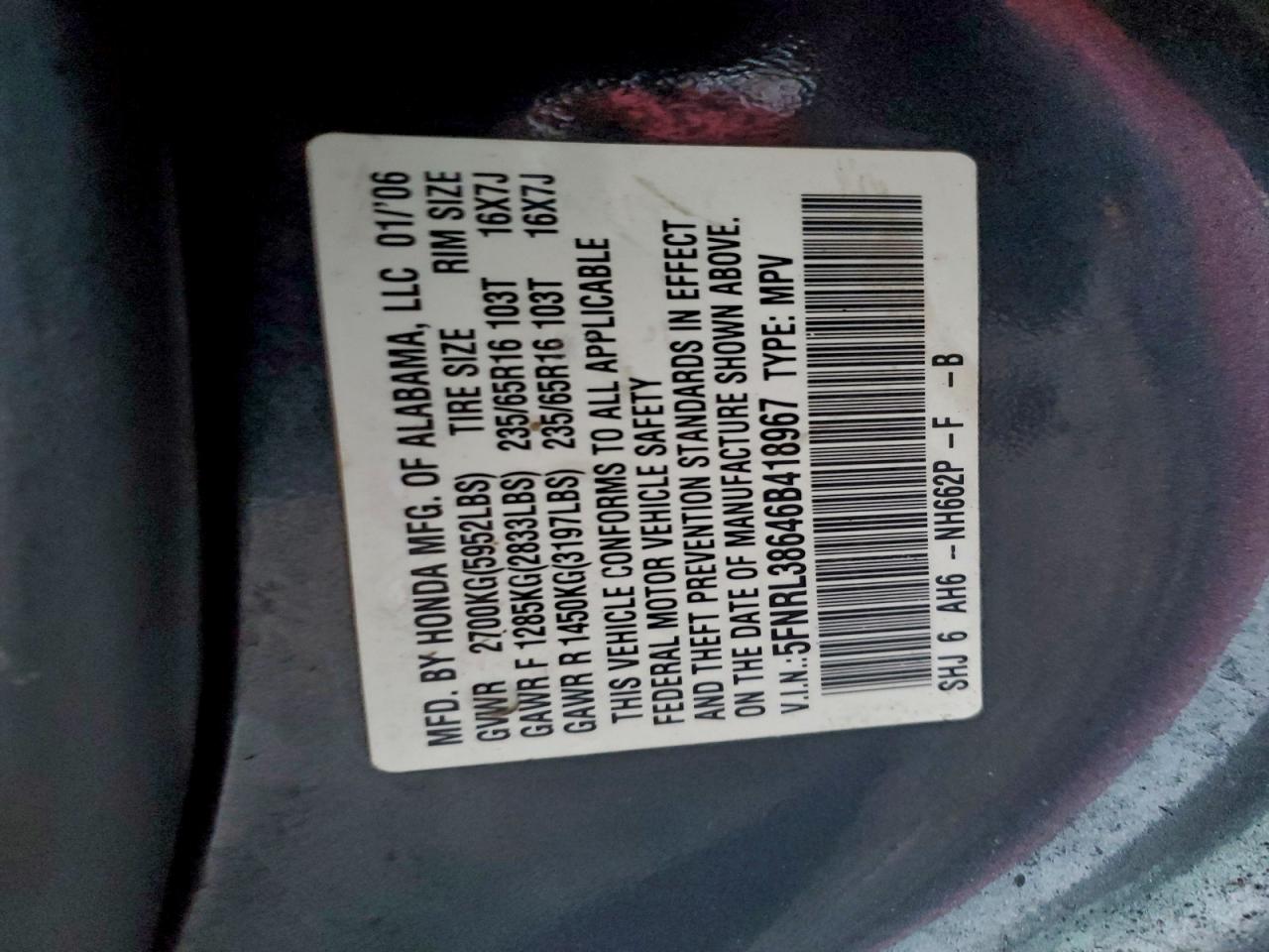 Honda Odyssey Exl Image 12