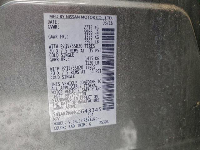 Nissan Pathfinder S Image 9