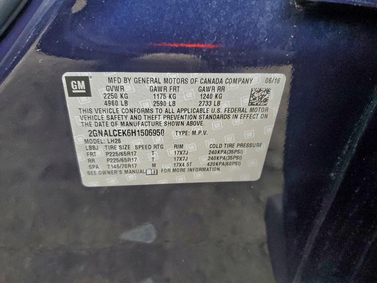 Chevrolet Equinox Lt Image 13