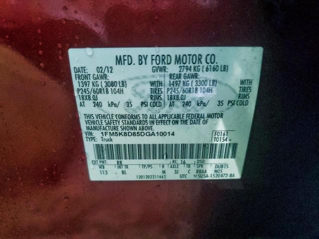 Ford Explorer Xlt Image 13