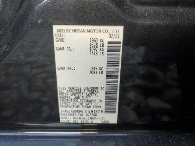 Nissan Altima Sv Image 9