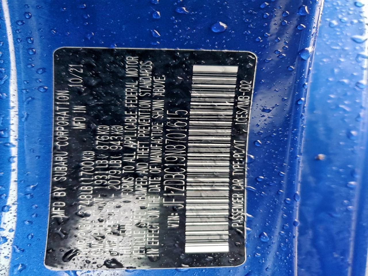 Subaru BRZ Premium Image 11