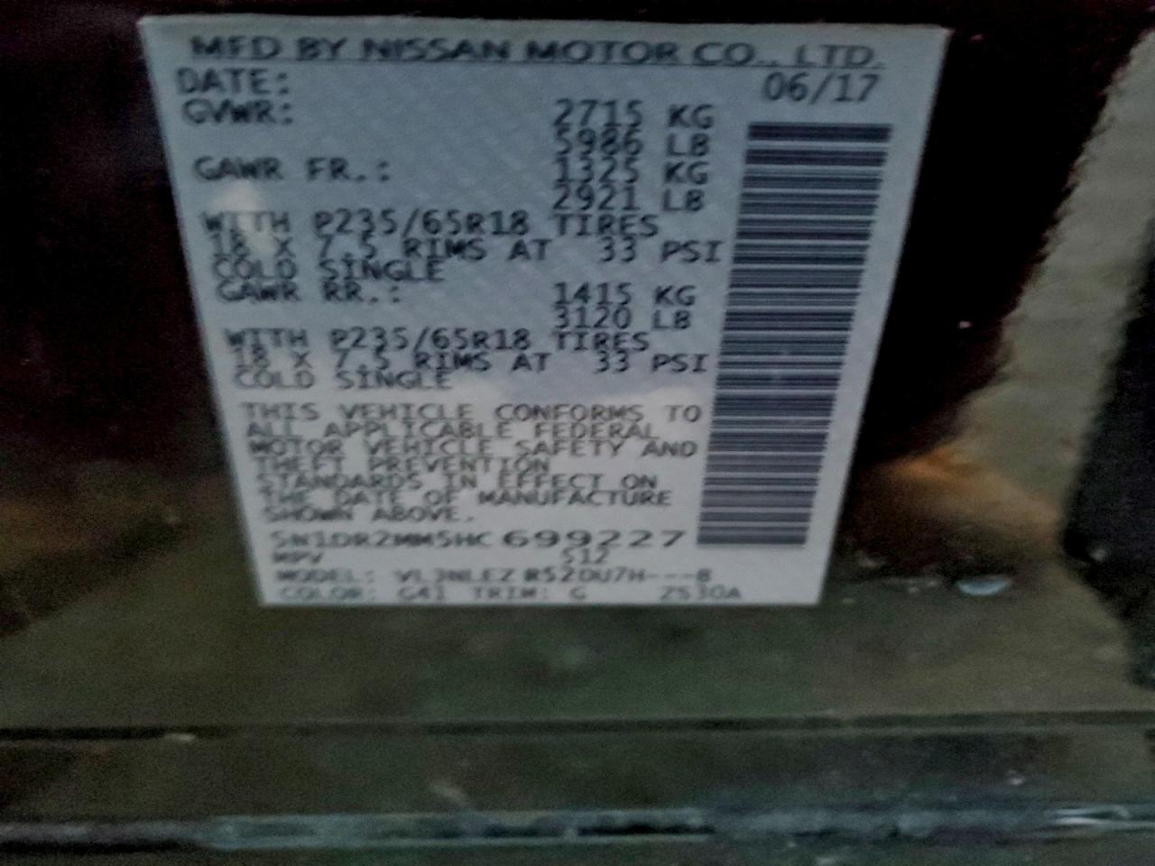 Nissan Pathfinder S Image 13