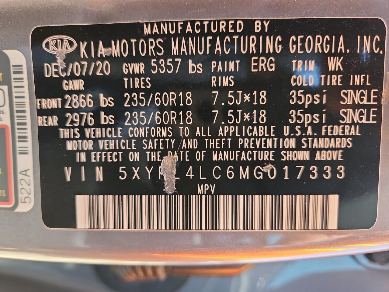 Kia Sorento S Image 11