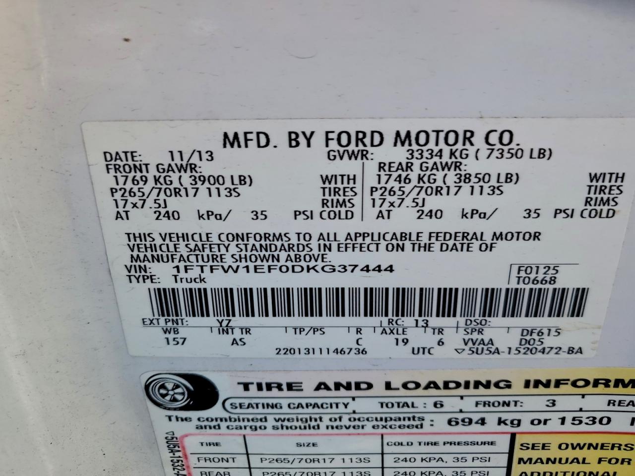 Ford F-150 Supercrew Image 13