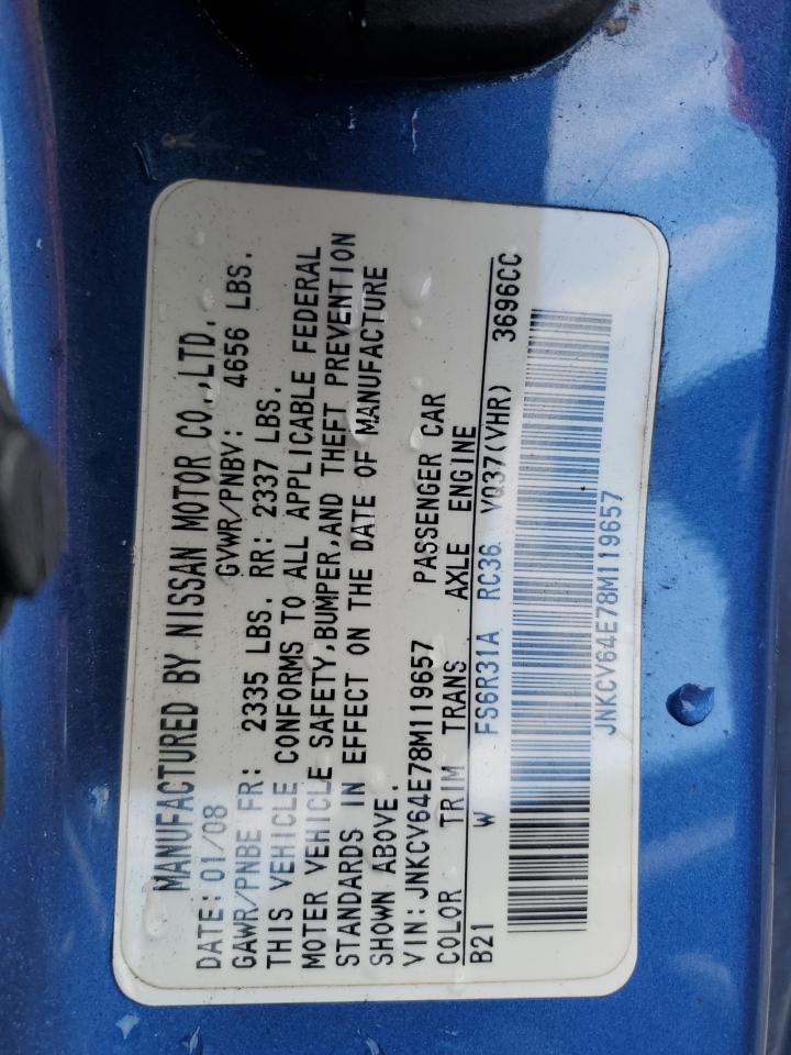 INFINITI G37 Base Image 3