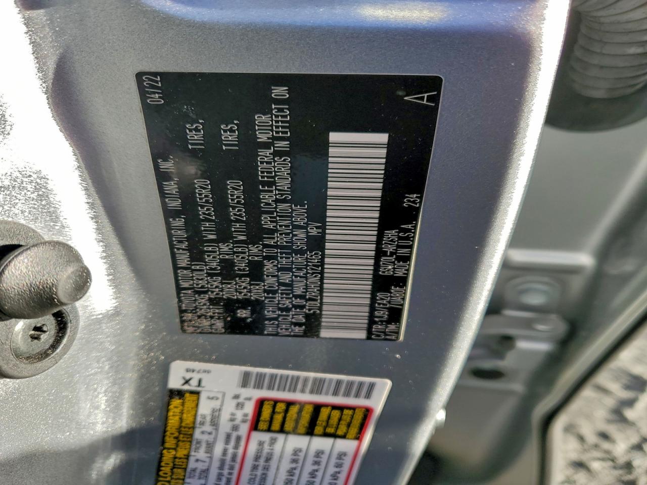 Toyota Highlander Xse Image 12