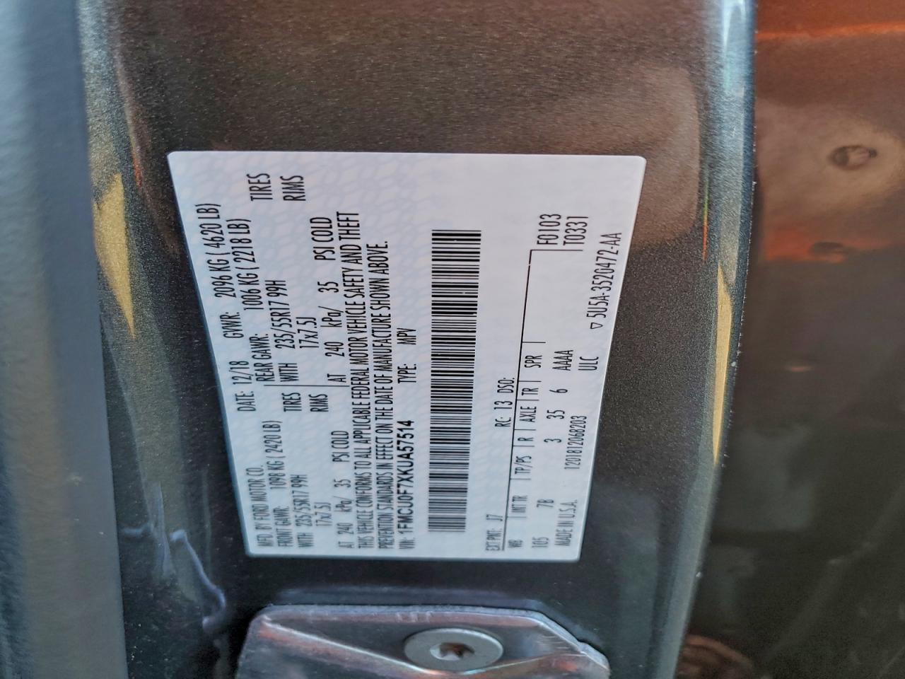 Ford Escape S Image 12