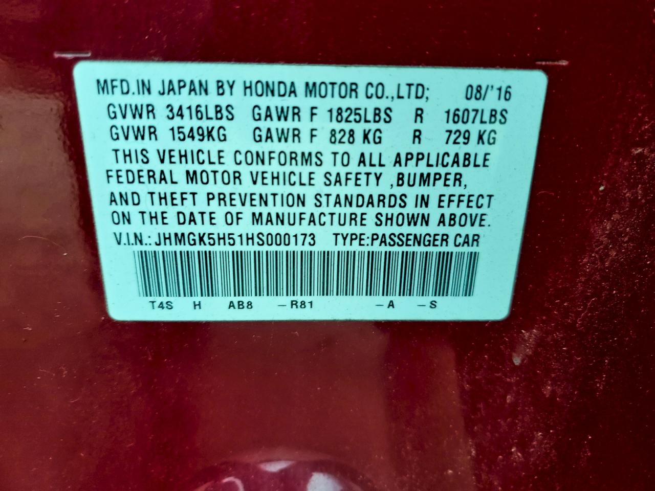 Honda Fit Lx Image 4