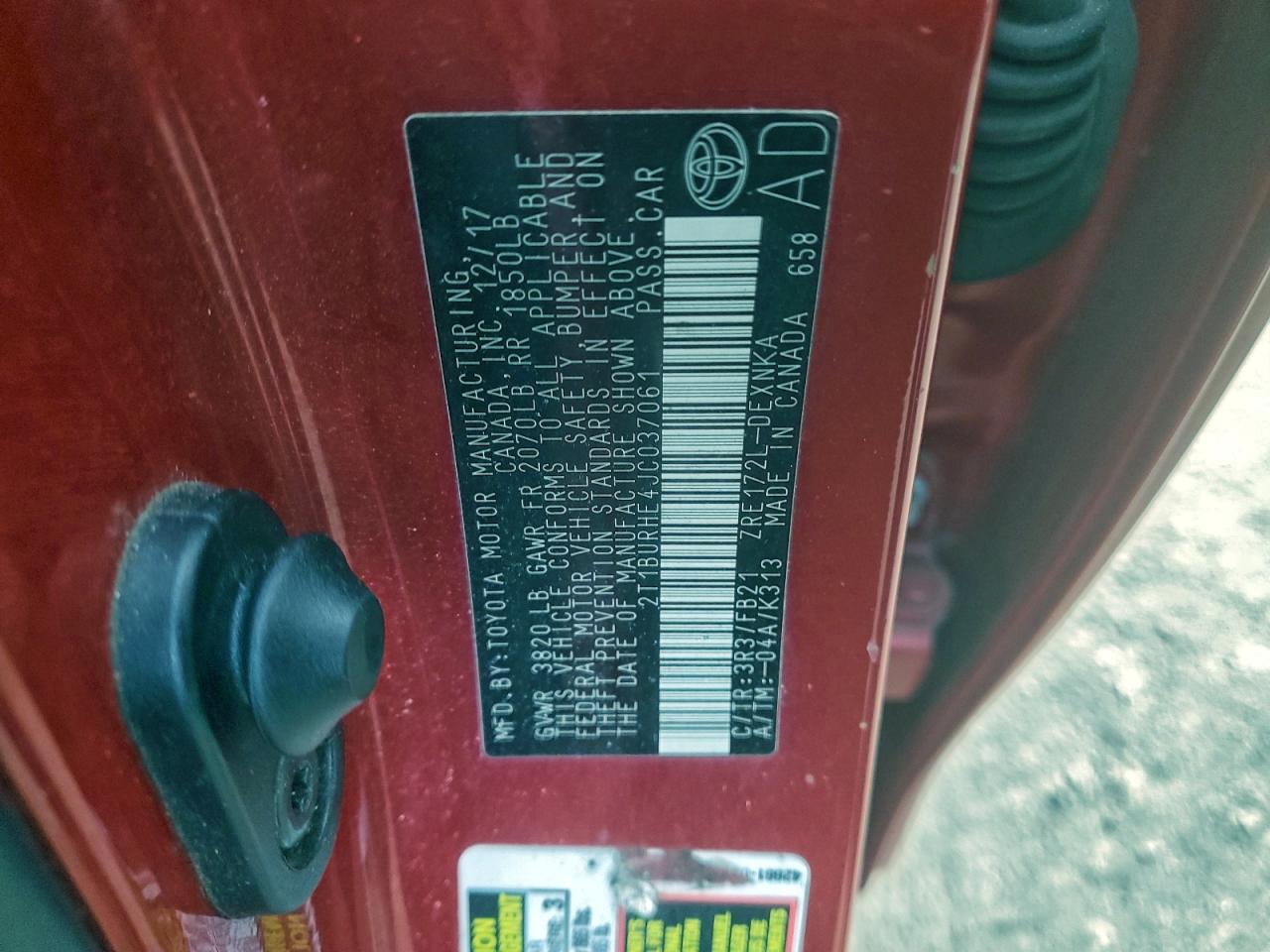 Toyota Corolla L Image 7