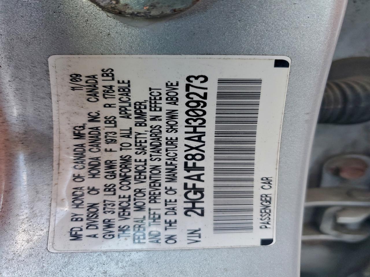 Honda Civic Ex Image 9