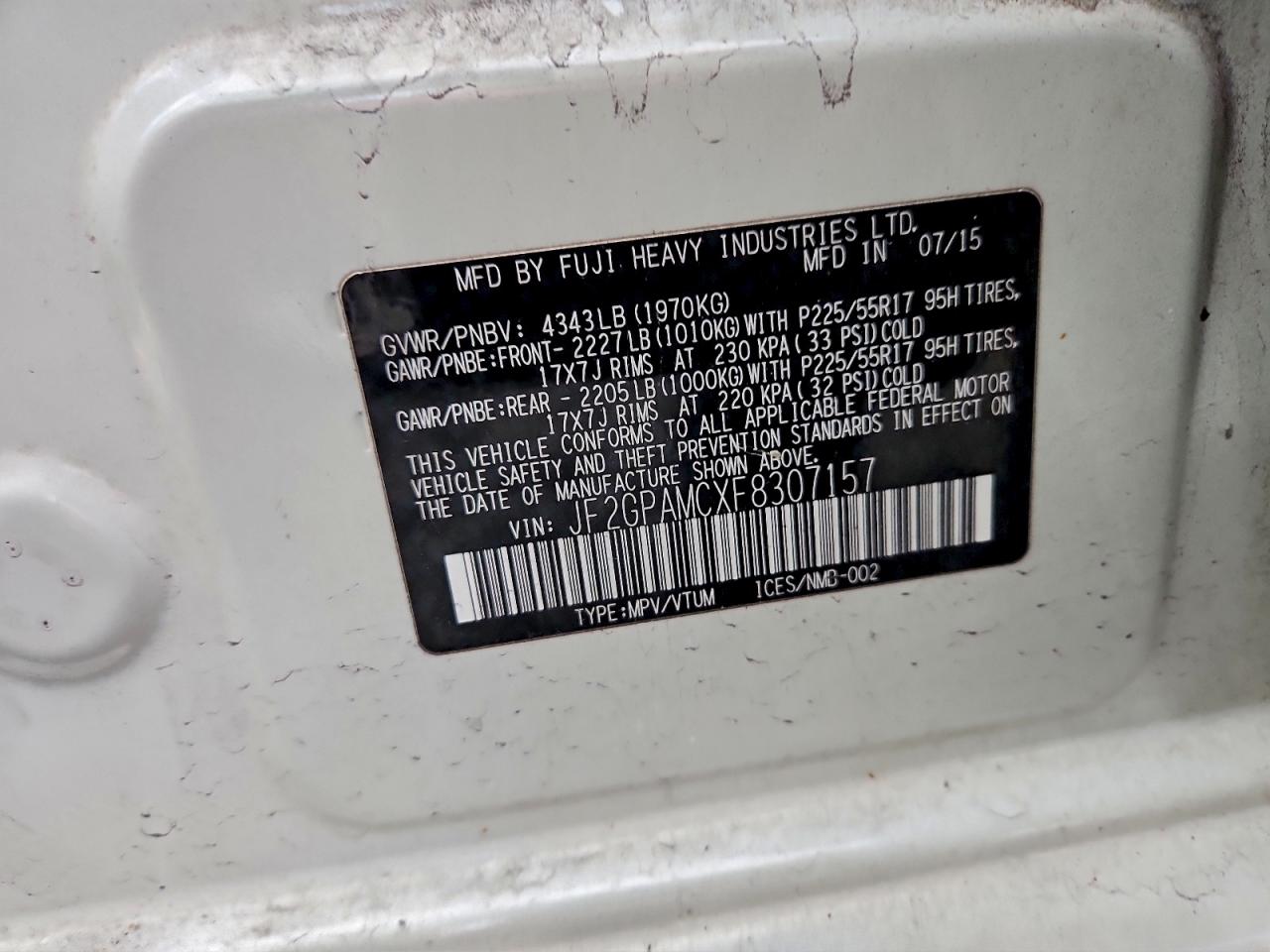 Subaru Xv 2.0 Limited Image 7