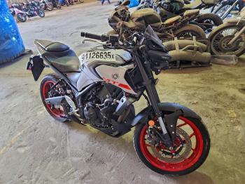  Salvage Yamaha Mt-03