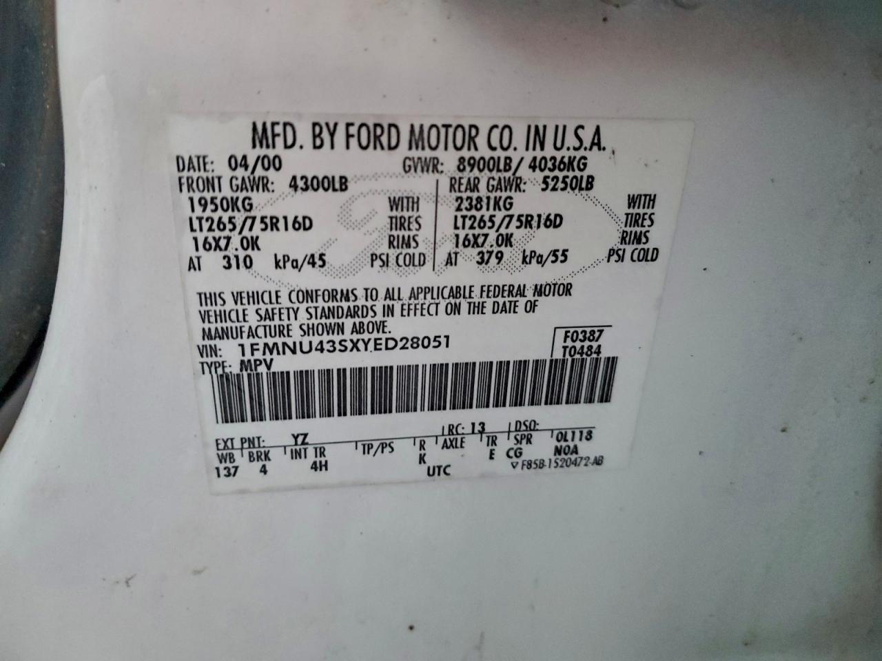 Ford Excursion Limited Image 12